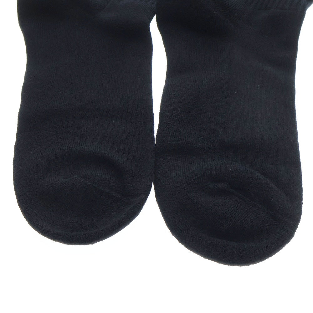 BALENCIAGA(バレンシアガ) SOCKS NEW SPORTY B TENNIS リブ ソックス ブラック
