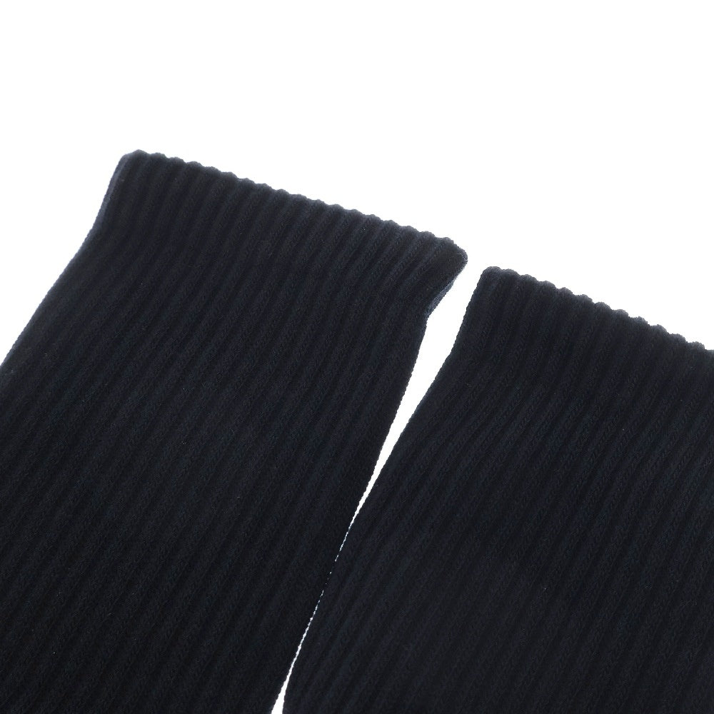 BALENCIAGA(バレンシアガ) SOCKS NEW SPORTY B TENNIS リブ ソックス ブラック