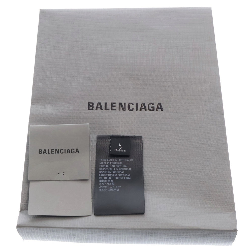 BALENCIAGA(バレンシアガ) SOCKS NEW SPORTY B TENNIS リブ ソックス ブラック
