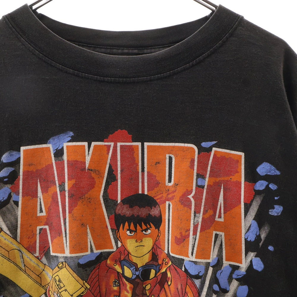VINTAGE(ヴィンテージ) 90s AKIRA EURO BOOTLEG TEE アキラ ブートレグ フロントプリント半袖Tシャツ カットソー ブラック ユーロ