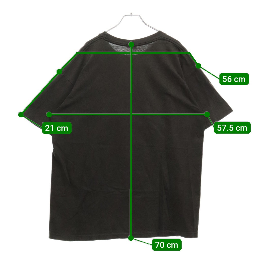 VINTAGE(ヴィンテージ) 90s MARILYN MANSON ANTICHRIST SUPERSTAR マリリンマンソン アンチクライスト スーパースター フロントプリント Tシャツ 半袖カットソー ブラック