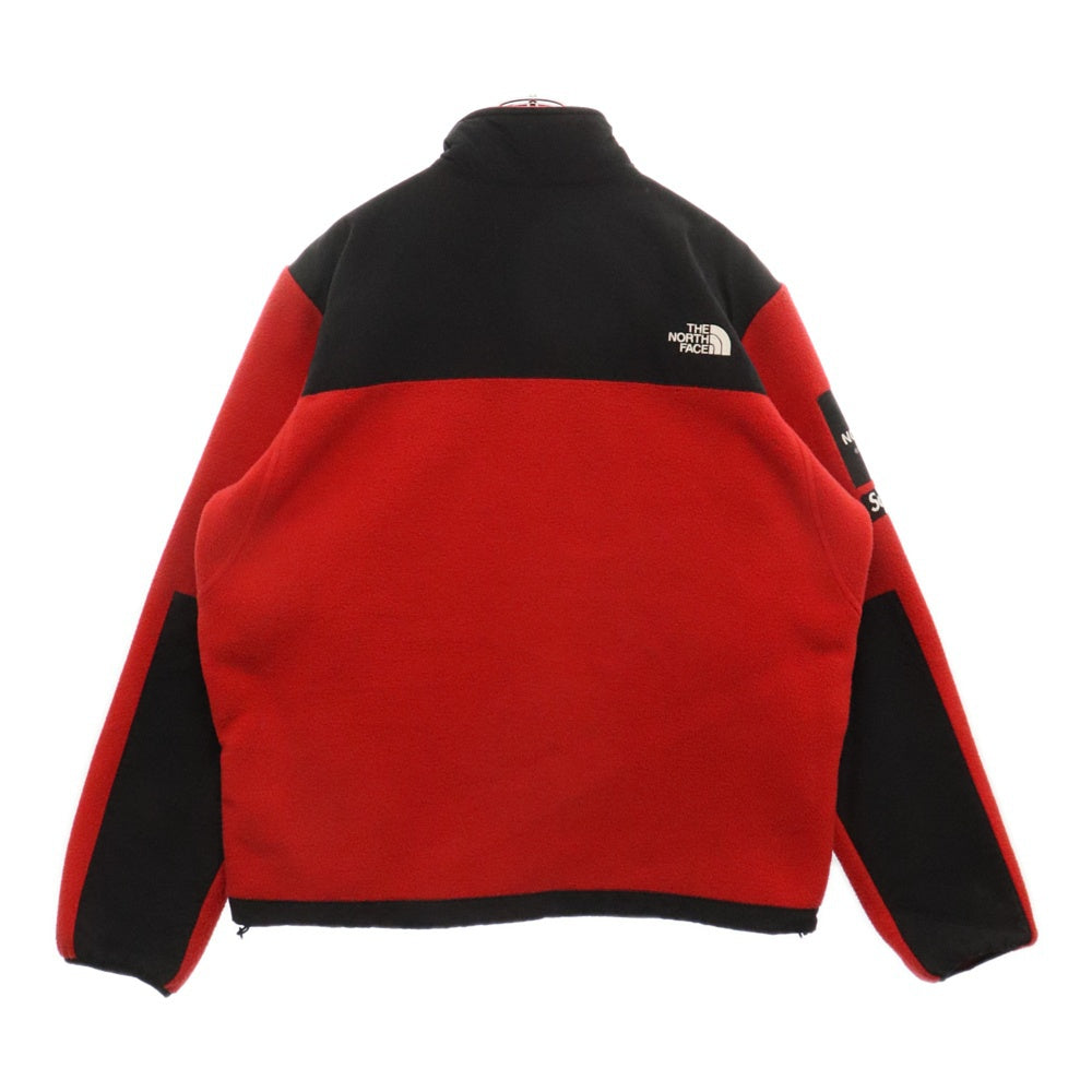 SUPREME(シュプリーム) 19SS ×THE NORTH FACE Arc Logo Denali Fleece Jacket ザノースフェイス アーチロゴ デナリ フリース ジャケット レッド/ブラック NA11903I