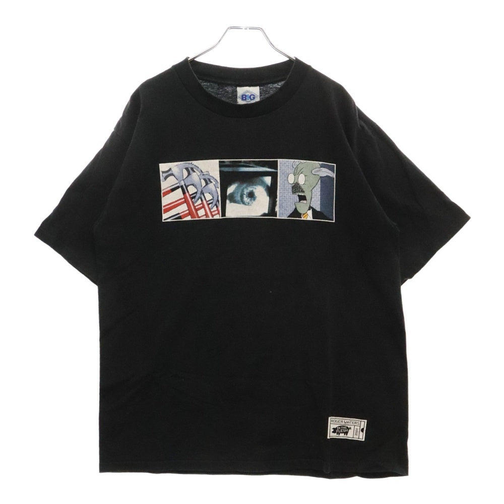 VINTAGE(ヴィンテージ) 2002 ROGER WATERS IN THE FLESH TEE ロジャー ウォーターズ Tシャツ 半袖 カットソー ブラック