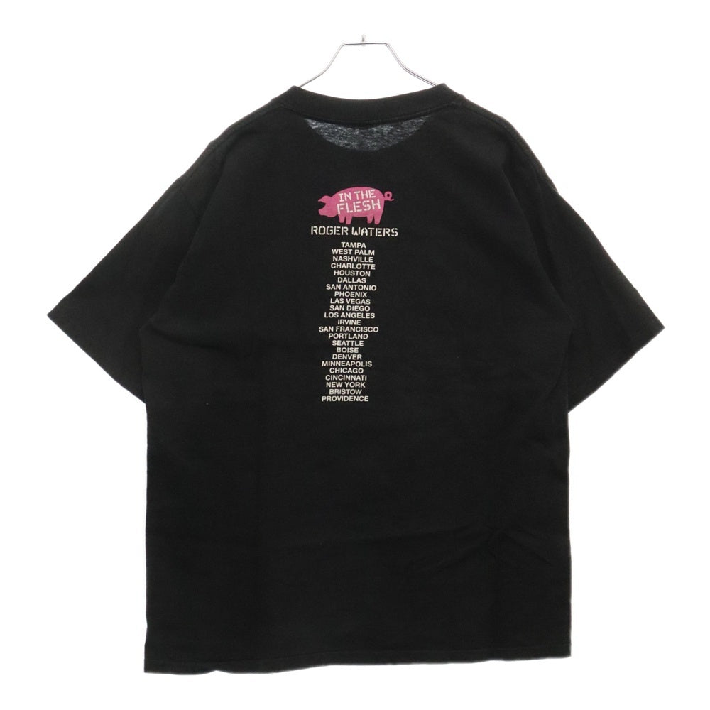 VINTAGE(ヴィンテージ) 2002 ROGER WATERS IN THE FLESH TEE ロジャー ウォーターズ Tシャツ 半袖 カットソー ブラック