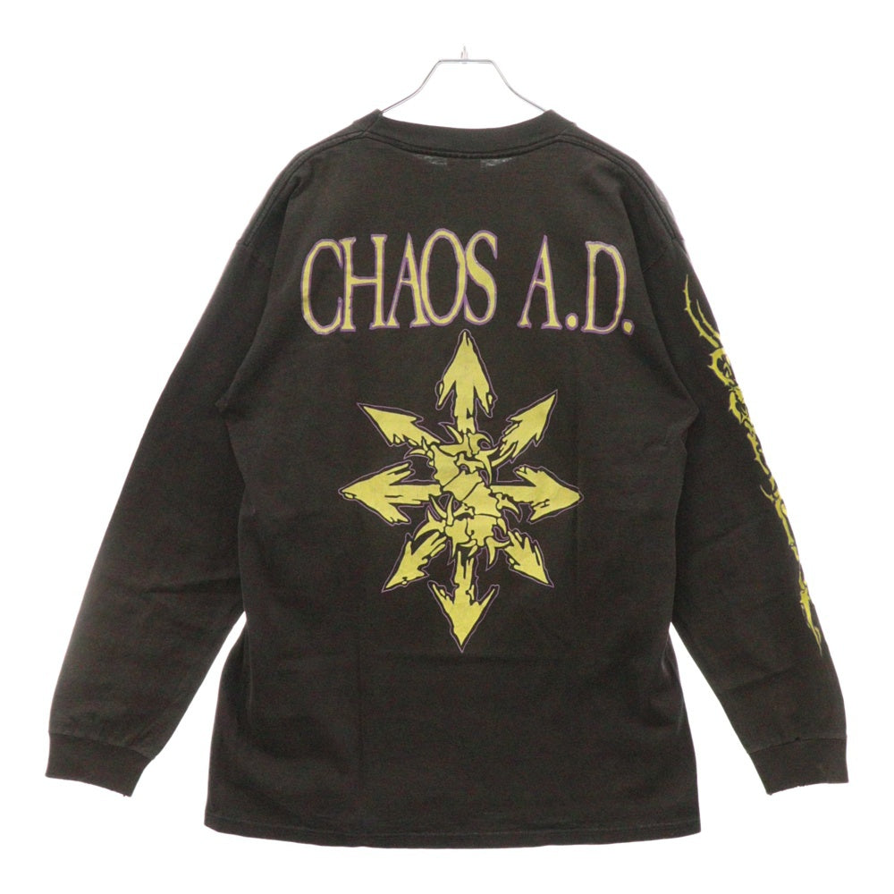 VINTAGE(ヴィンテージ) 90s SEPULTURA L/S セパルトゥラ Tシャツ 長袖カットソー ブラック