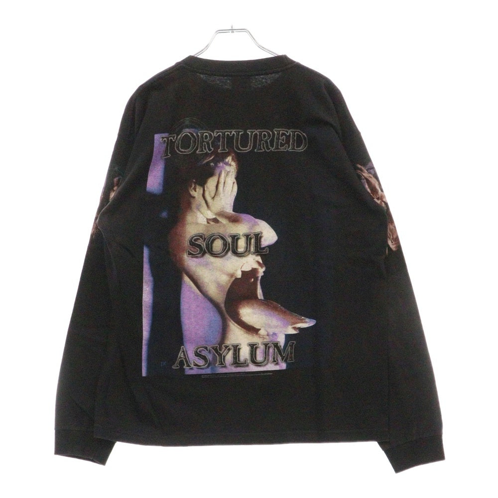 VINTAGE(ヴィンテージ) 00s CRADLE OF FILTH MIDIAN TORTURED L/S クレイドルオブフィルス 両面プリント Tシャツ 長袖カットソー ブラック
