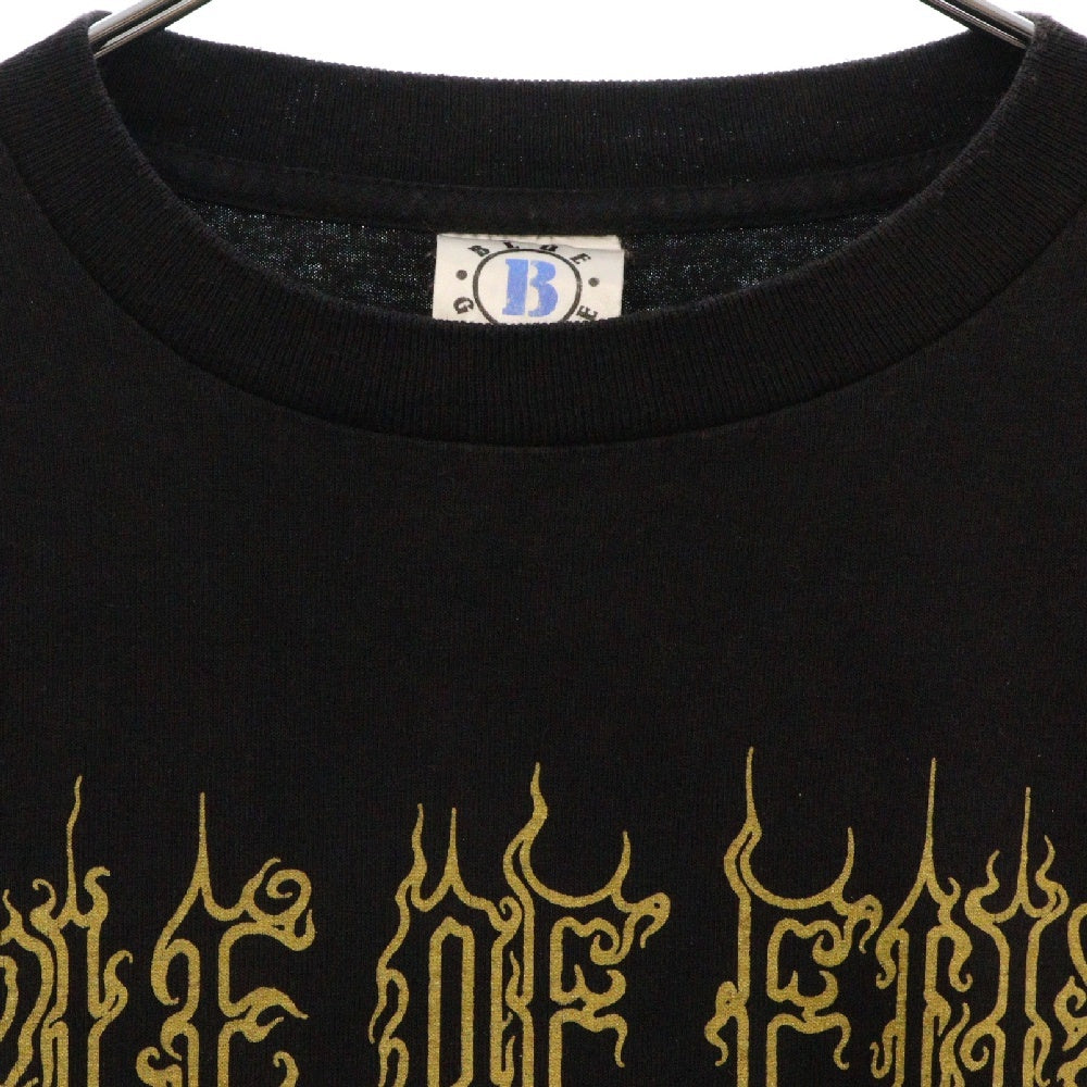 VINTAGE(ヴィンテージ) 00s CRADLE OF FILTH MIDIAN TORTURED L/S クレイドルオブフィルス 両面プリント Tシャツ 長袖カットソー ブラック