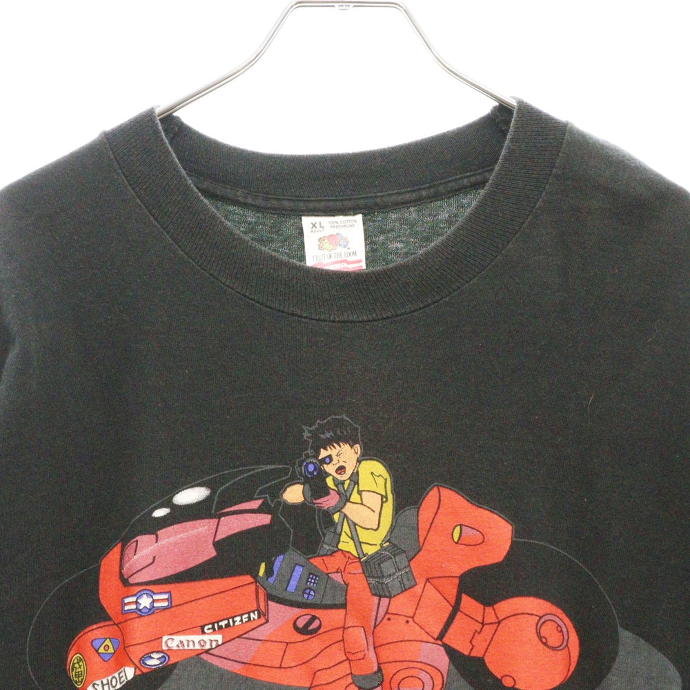 VINTAGE(ヴィンテージ) 90s AKIRA アキラ 両面プリント Tシャツ 半袖カットソー ブラック