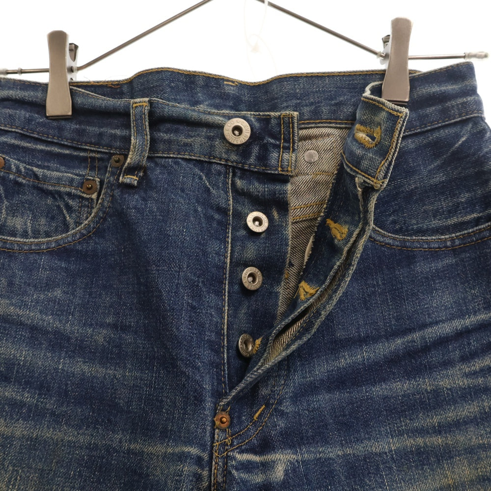Levi's(リーバイス) 90s VINTAGE 701XX BIG E 復刻 ボタン裏刻印 J22 ジーンズ デニム パンツ インディゴ