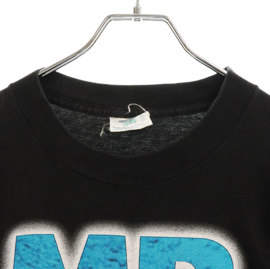 VINTAGE(ヴィンテージ) 90s MR BIG ミスター ビッグ フロント プリント Tシャツ 半袖 カットソー ブラック