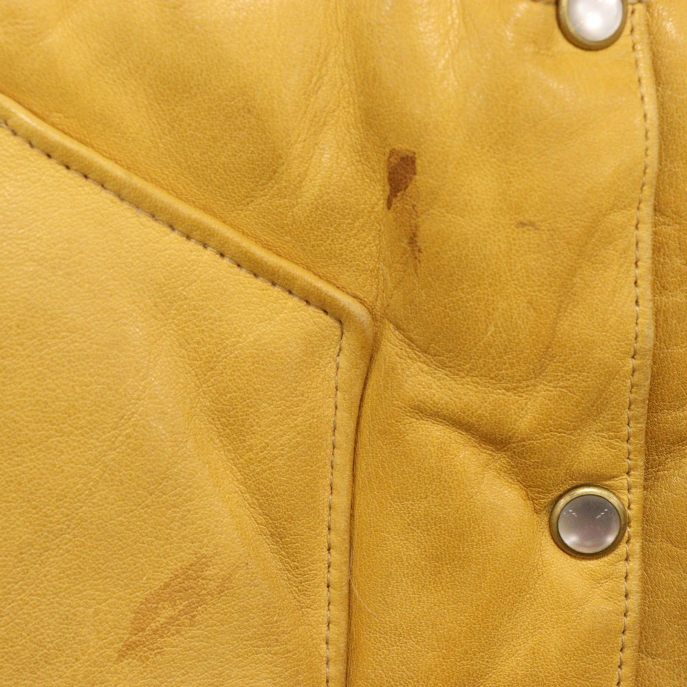 ROCKY MOUNTAIN(ロッキーマウンテン) 70s JACKSON WYOMING フルレザー 襟ボア スナップボタン ダウンベスト