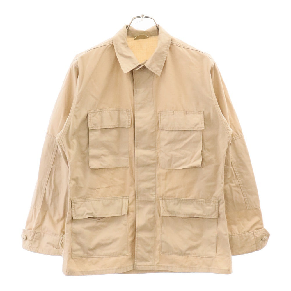 VINTAGE(ヴィンテージ) US ARMY リップストップ ミリタリー ファティーグ ジャケット ベージュ