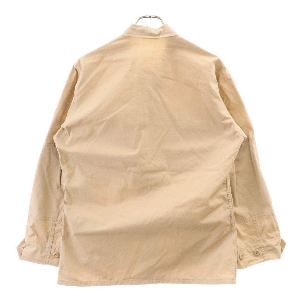 VINTAGE(ヴィンテージ) US ARMY リップストップ ミリタリー ファティーグ ジャケット ベージュ