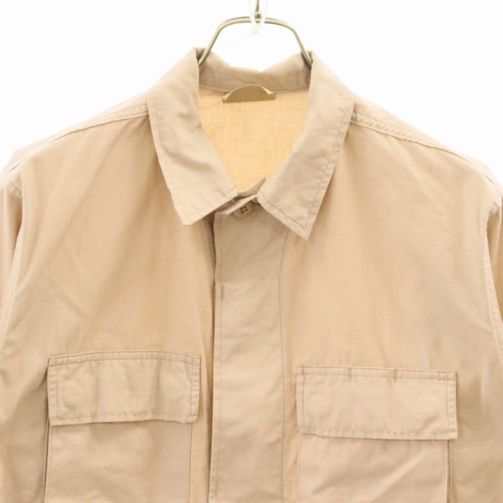 VINTAGE(ヴィンテージ) US ARMY リップストップ ミリタリー ファティーグ ジャケット ベージュ