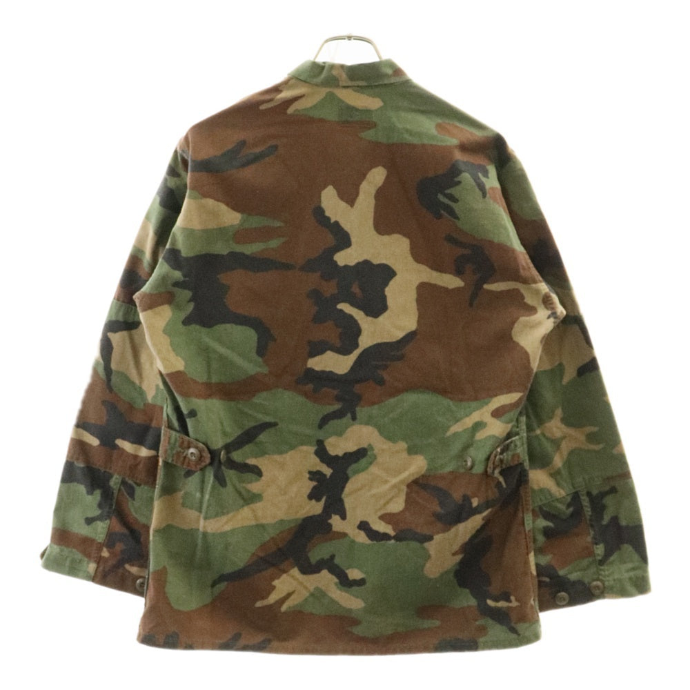 VINTAGE(ヴィンテージ) US ARMY ミリタリー カモ柄 ファティーグ ジャケット カーキ
