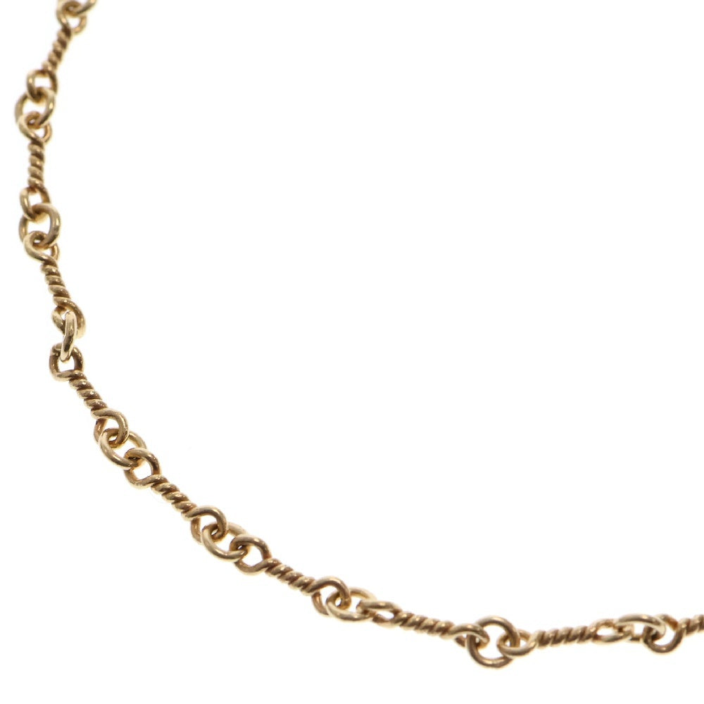 CHROME HEARTS(クロムハーツ) 22K NECKCHAIN T20 ツイストチェーンネックレス 20inch ゴールド BCA015