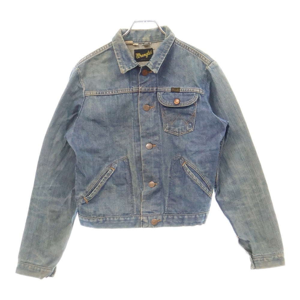 Wrangler(ラングラー) 70s Vintage Denim Jacket Made in USA Gジャン デニム ジャケット インディゴ レディース