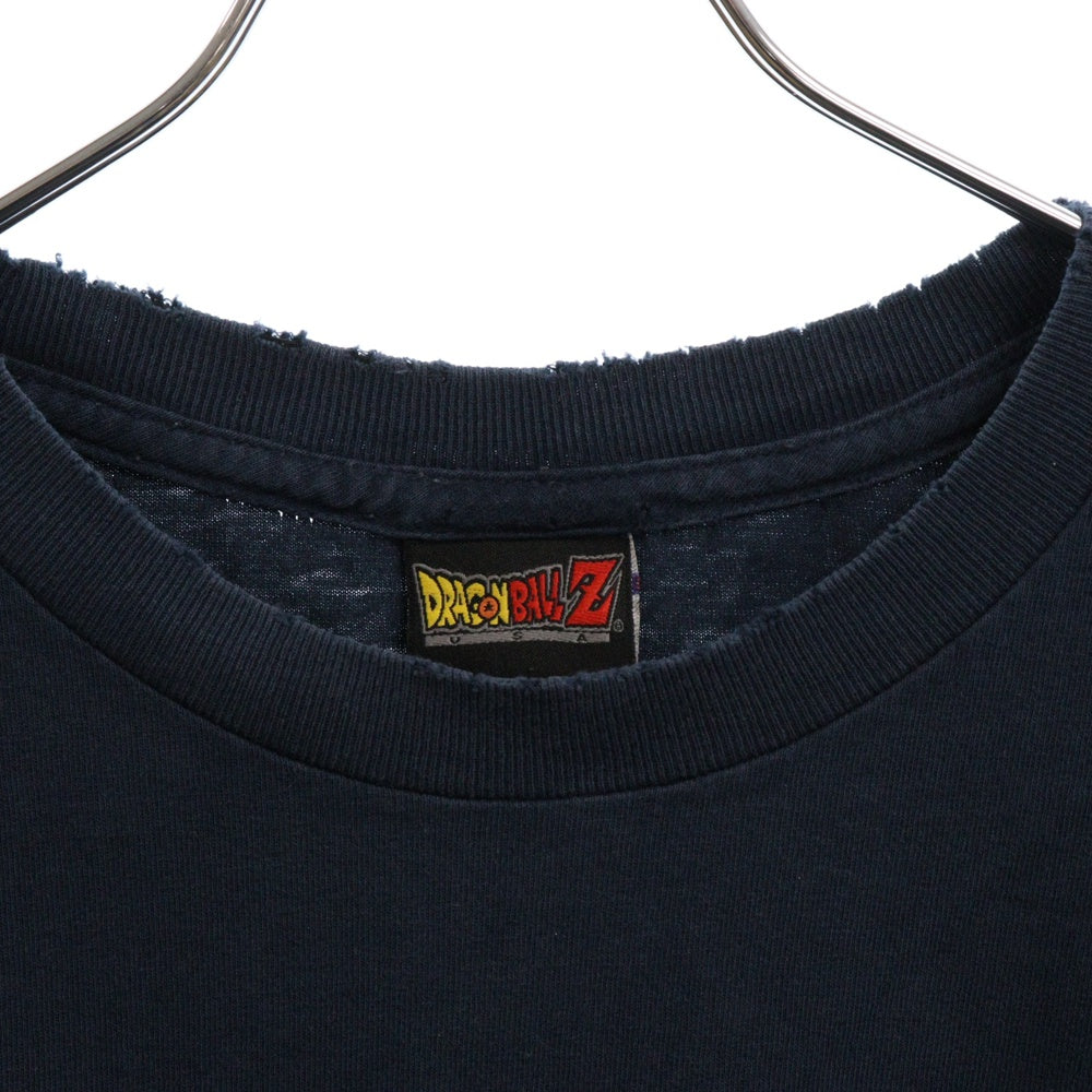 VINTAGE(ヴィンテージ) 90s DRAGON BALL Z ドラゴンボールZ 両面プリント Tシャツ 半袖カットソー ネイビー