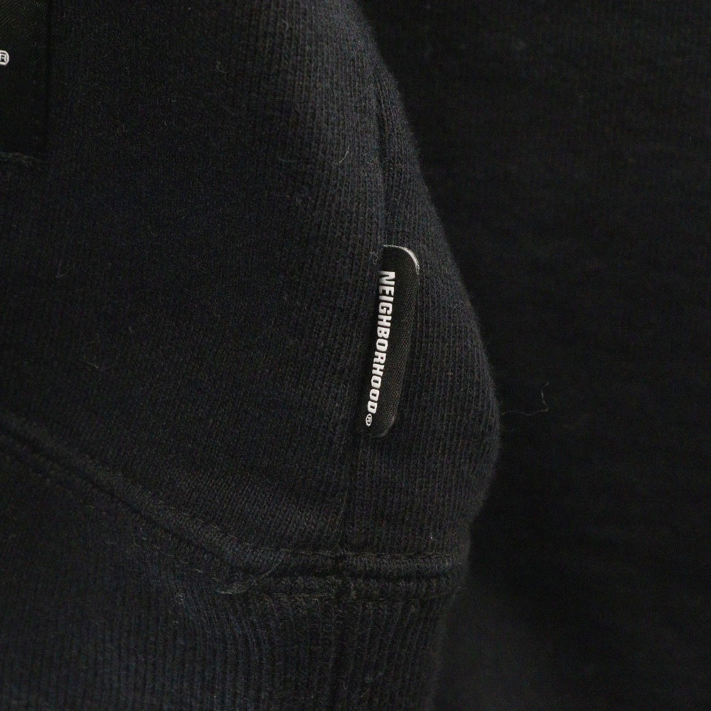 NEIGHBORHOOD(ネイバーフッド) X YOHJI YAMAMOTO SWEAT SHIRT 242UWYYN-CSM01S ヨウジヤマモト クルーネック スウェット トレーナー ブラック