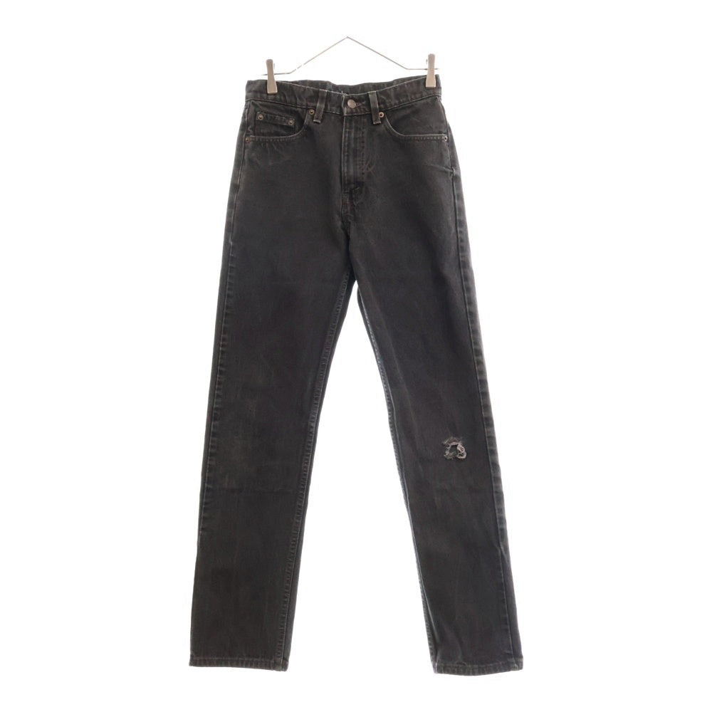Levi's(リーバイス) 90s VINTAGE 505 ボタン裏刻印 532 後染め デニム パンツ ブラック