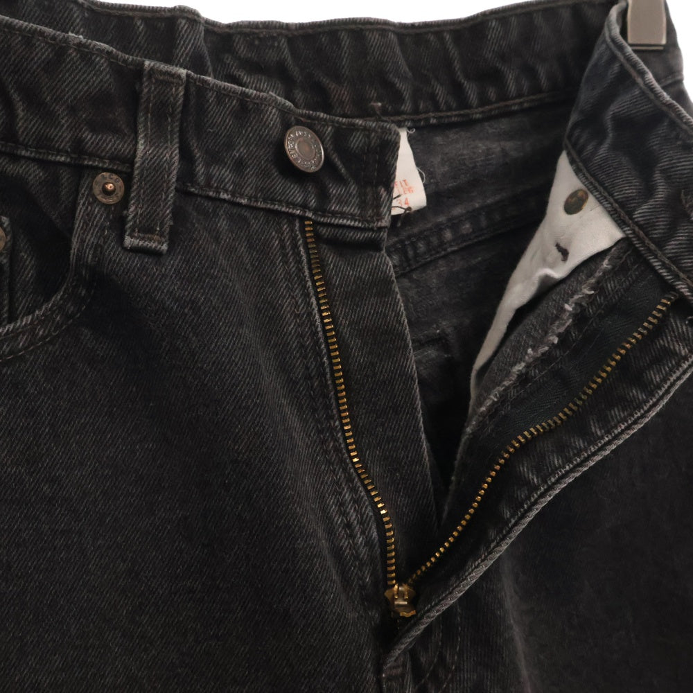 Levi's(リーバイス) 90s VINTAGE 505 ボタン裏刻印 532 後染め デニム パンツ ブラック