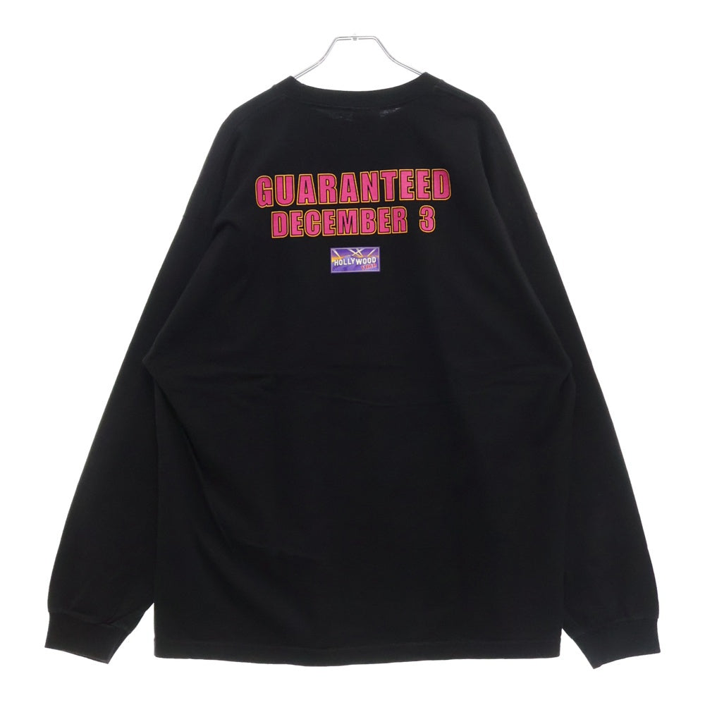 VINTAGE(ヴィンテージ) 00s AUSTIN POWERS in GOLDMEMBER MOVIE TEE L/S オースティン・パワーズ 両面プリント Tシャツ 長袖カットソー ブラック
