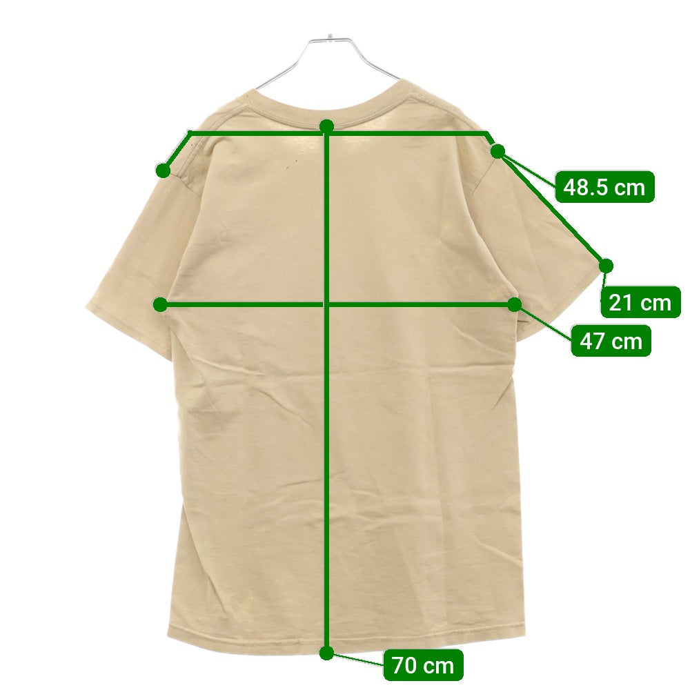 VINTAGE(ヴィンテージ) 00s BECK ベック フロントプリント Tシャツ 半袖カットソー カーキ