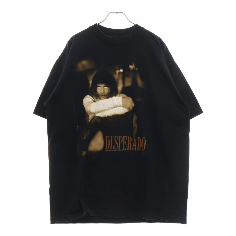 VINTAGE(ヴィンテージ) 90s DESPERADO MOVIE TEE デスペラード フロント プリント Tシャツ 半袖 カットソー ブラック
