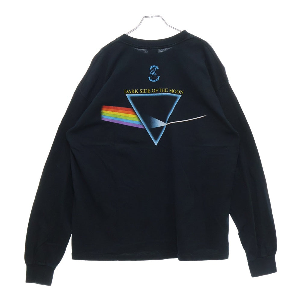 VINTAGE(ヴィンテージ) 90s PINK FLOYD DARK SIDE OF THE MOON L/S ピンクフロイド ダークサイド・オブ・ザ・ムーン 両面プリント Tシャツ 半袖カットソー ネイビー