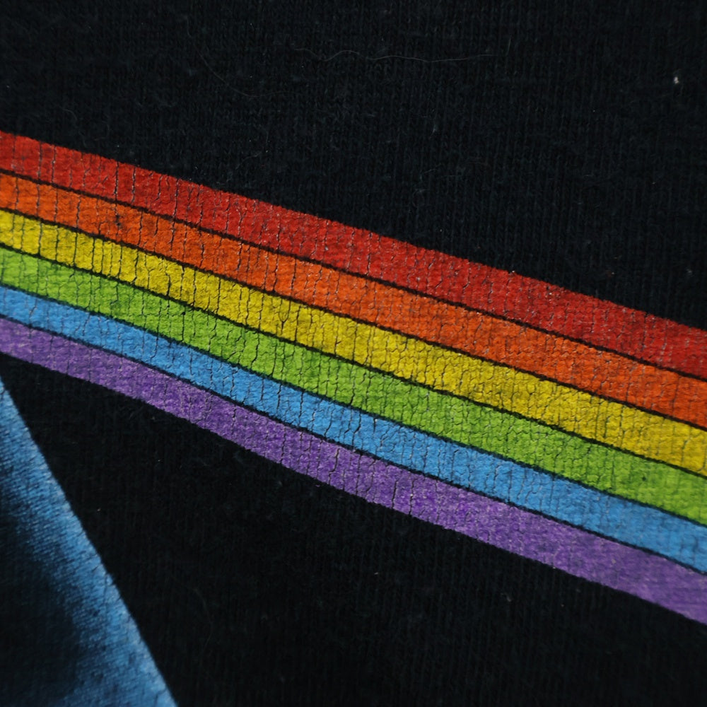 VINTAGE(ヴィンテージ) 90s PINK FLOYD DARK SIDE OF THE MOON L/S ピンクフロイド ダークサイド・オブ・ザ・ムーン 両面プリント Tシャツ 半袖カットソー ネイビー