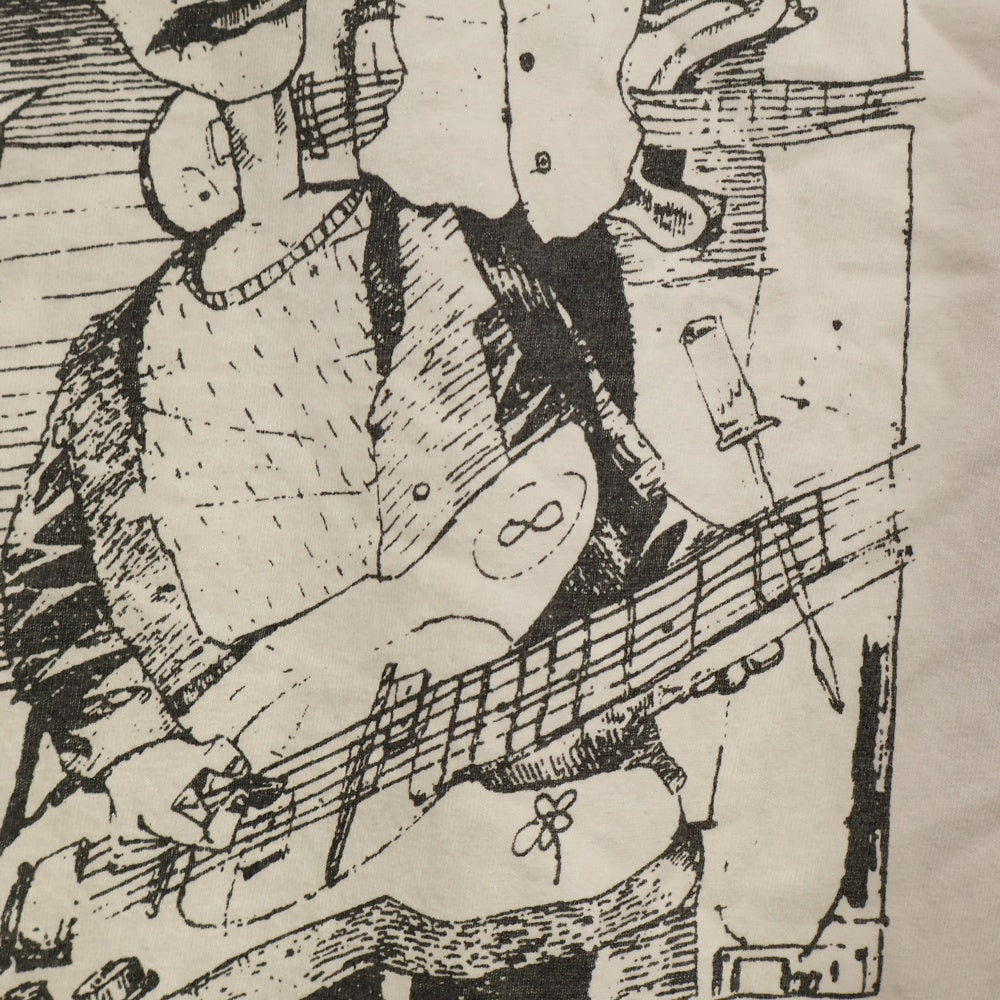 VINTAGE(ヴィンテージ) 90s SONIC YOUTH SONIC DEATH L/S TEE ソニックユース 両面プリント長袖Tシャツ 長袖カットソー ホワイト