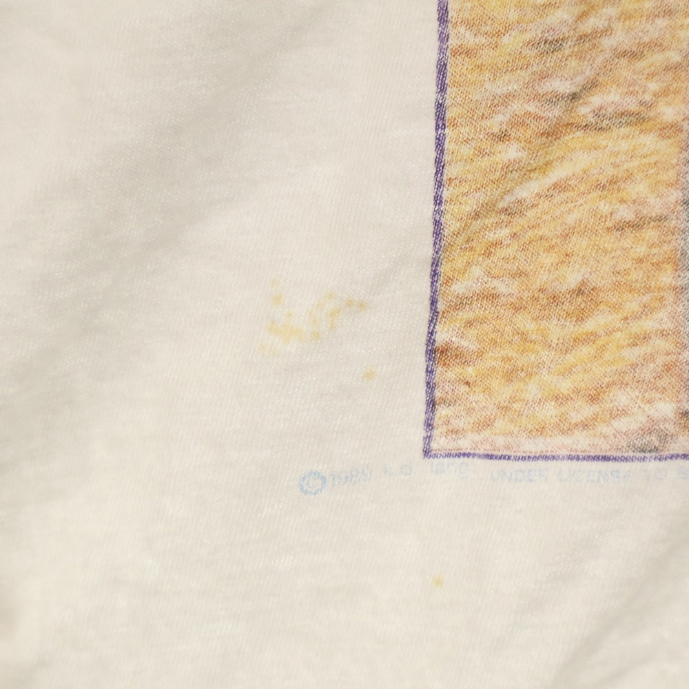 VINTAGE(ヴィンテージ) 90s K D LANG TEE ケイ・ディー・ラング 両面プリント半袖Tシャツ カットソー ホワイト