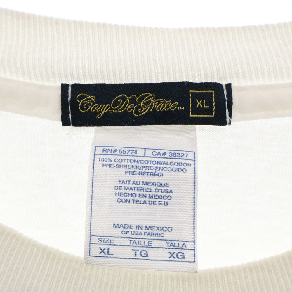 VINTAGE(ヴィンテージ) 90-00s SADE TEE シャーデー ブートレグ フロントプリント半袖Tシャツ カットソー ホワイト