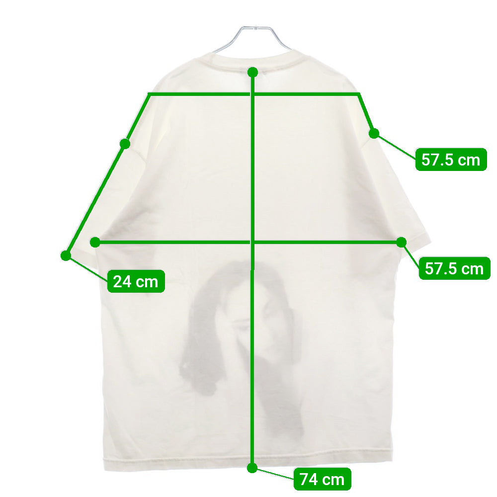 VINTAGE(ヴィンテージ) 90-00s SADE TEE シャーデー ブートレグ フロントプリント半袖Tシャツ カットソー ホワイト