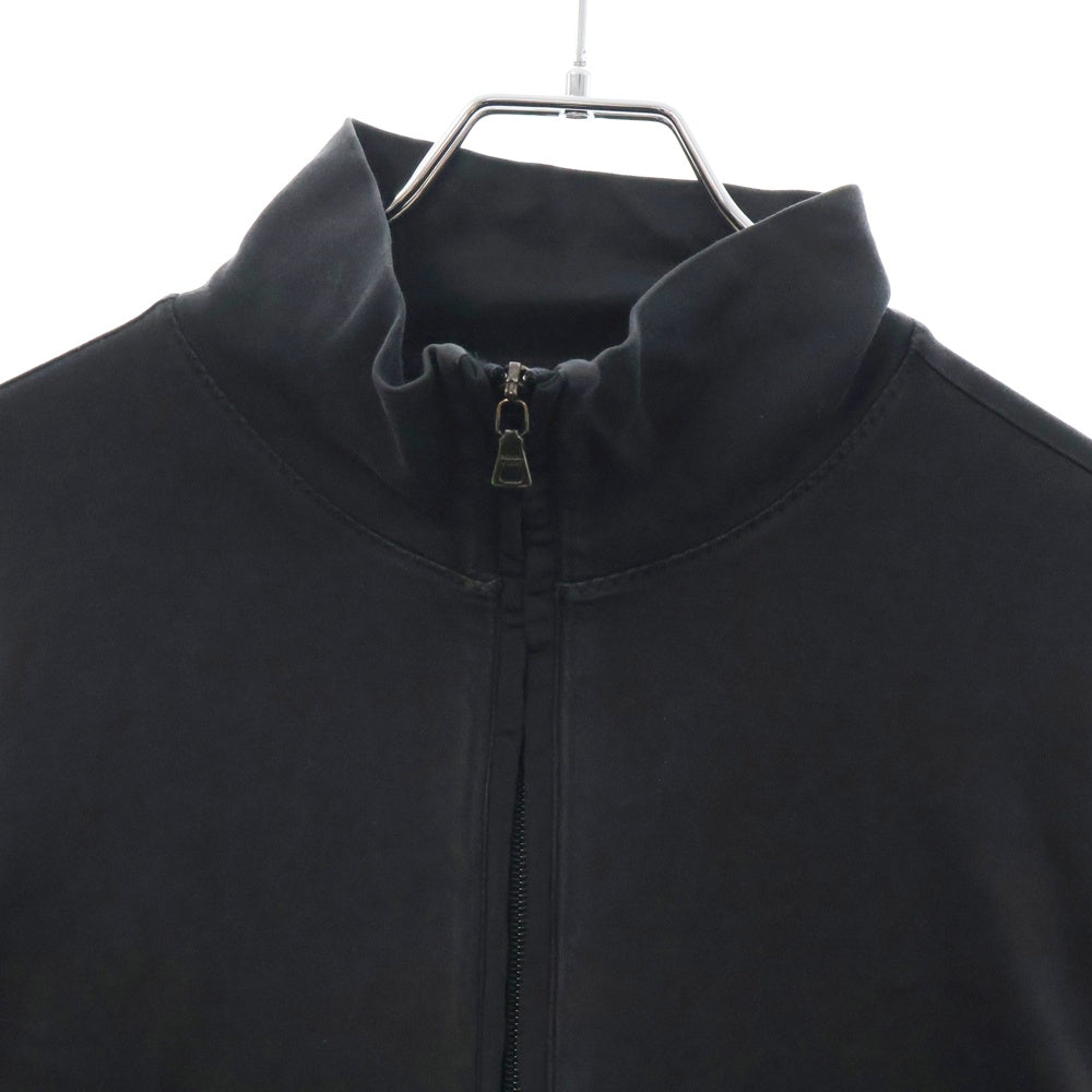 PRADA SPORT(プラダ スポーツ) HALF ZIP ハーフジップ コットン ハイネック カットソー ブラック