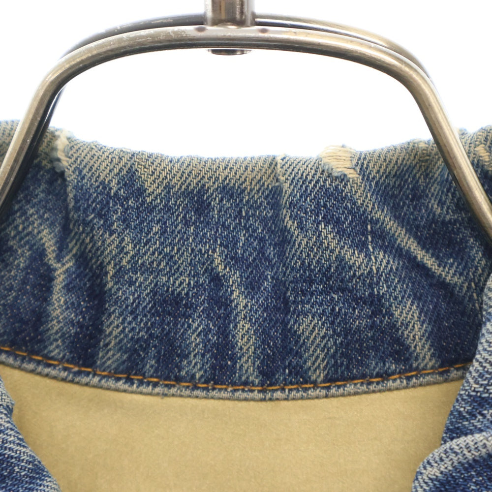 MINEDENIM(マインデニム) berberjin限定 Levi's 70505 スカーフ裏地 デニムジャケット インディゴ