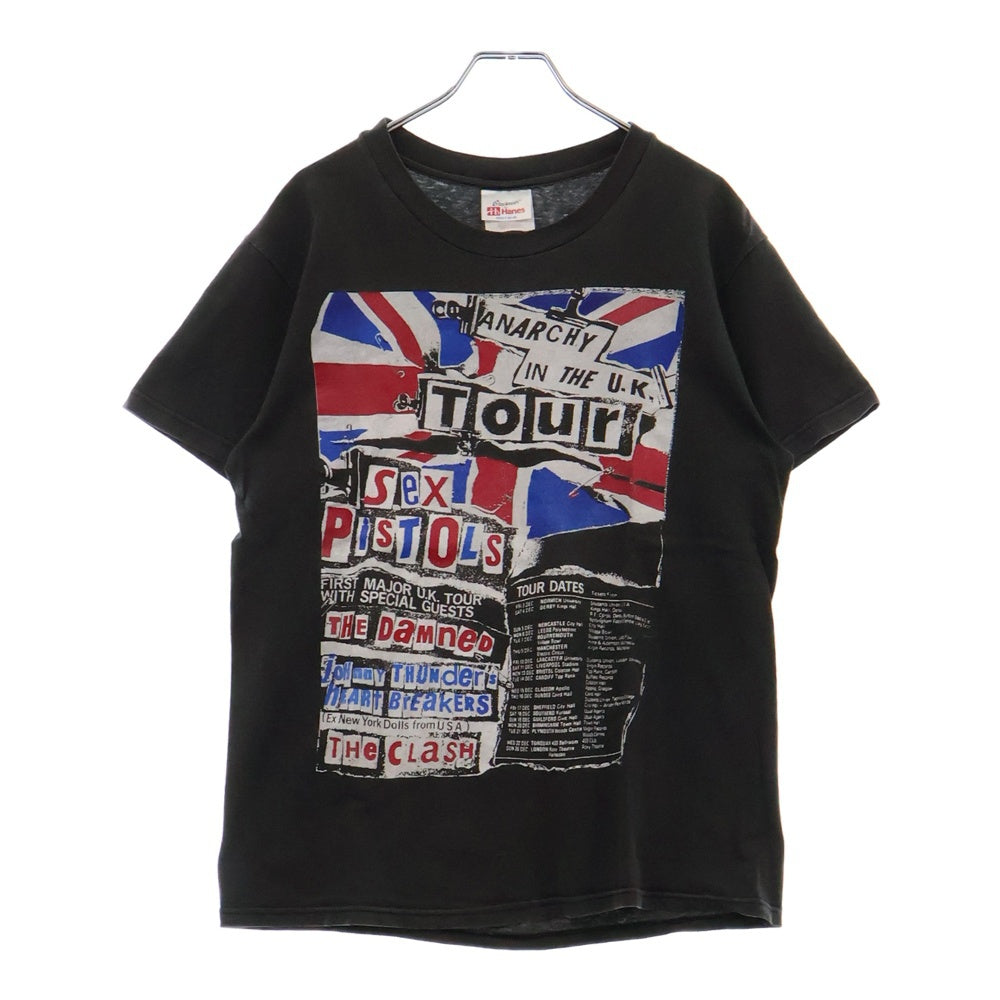 VINTAGE(ヴィンテージ) 00s SEX PISTOLS ANARCHY IN THE セックスピストルズ フロントプリント Tシャツ 半袖カットソー ブラック