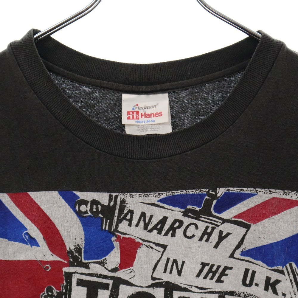 VINTAGE(ヴィンテージ) 00s SEX PISTOLS ANARCHY IN THE セックスピストルズ フロントプリント Tシャツ 半袖カットソー ブラック