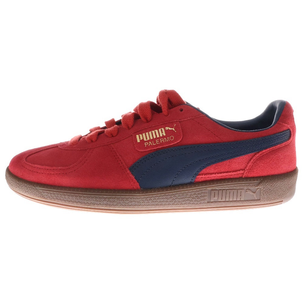 PUMA(プーマ) Palermo パレルモ ローカット スニーカー レッド/ネイビー 396463 09
