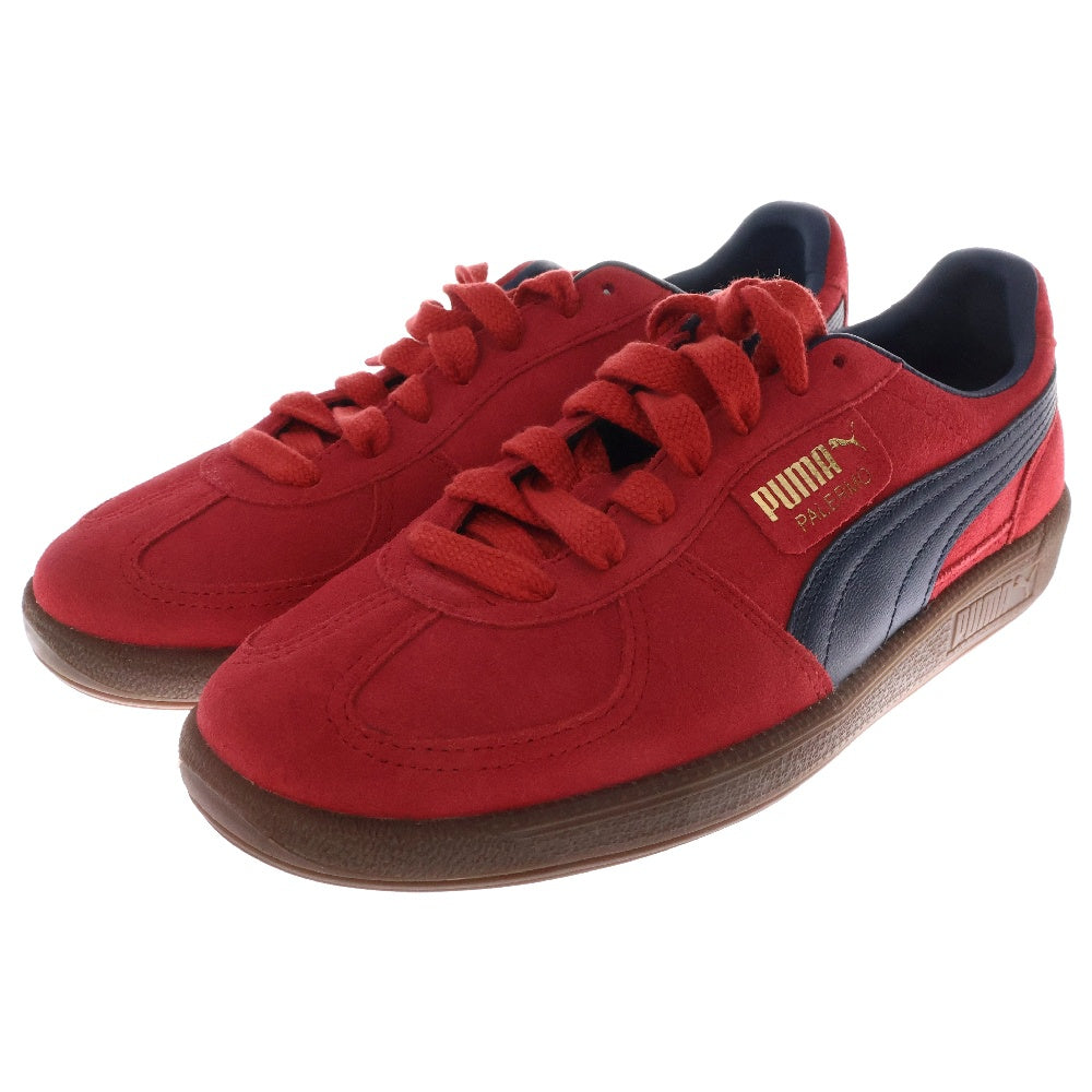 PUMA(プーマ) Palermo パレルモ ローカット スニーカー レッド/ネイビー 396463 09