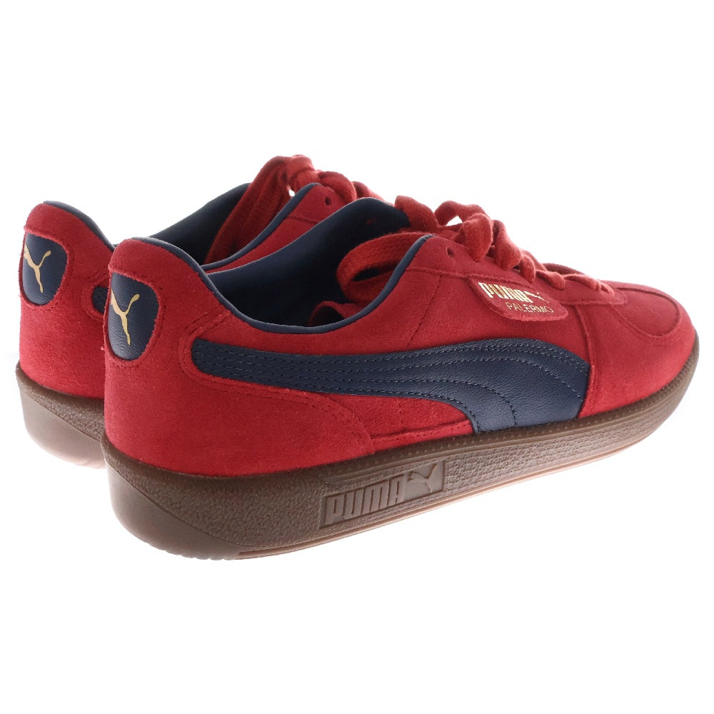 PUMA(プーマ) Palermo パレルモ ローカット スニーカー レッド/ネイビー 396463 09