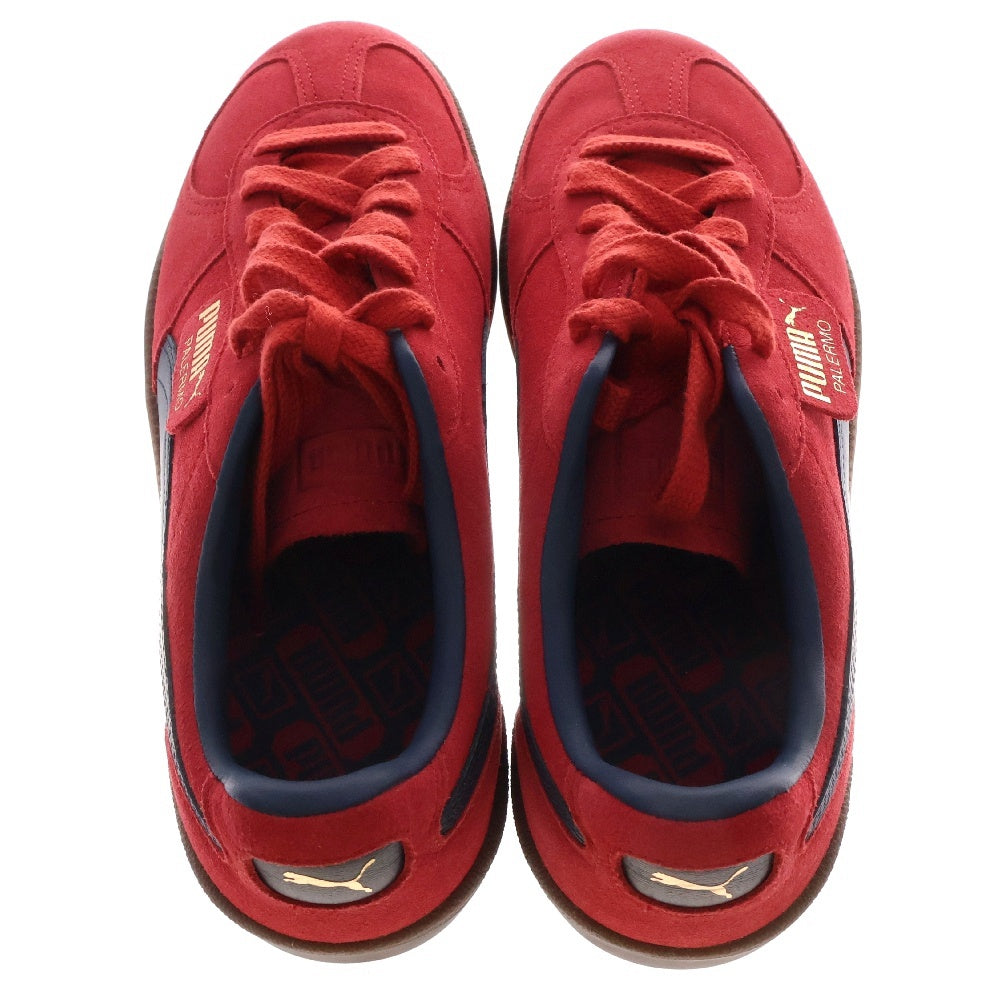 PUMA(プーマ) Palermo パレルモ ローカット スニーカー レッド/ネイビー 396463 09