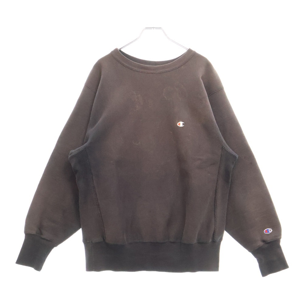 CHAMPION(チャンピオン) 90s REVERSE WEAVE SWEAT リバース ウィーブ スウェット トレーナー ブラック