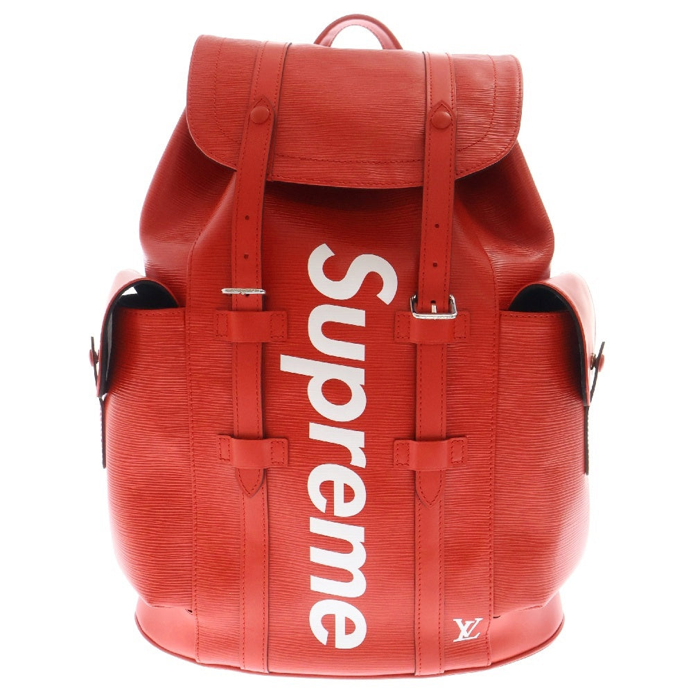 SUPREME(シュプリーム) 17AW ×LOUIS VUITTON Christopher Backpack PM ルイヴィトン クリストファー バックパック リュック M53414 レッド