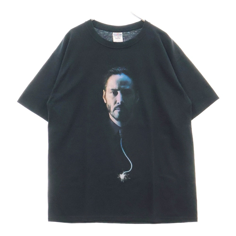 VINTAGE(ヴィンテージ) 10s John Wick ジョン・ウィック キアヌリーブス 両面プリント Tシャツ 半袖 カットソー ブラック