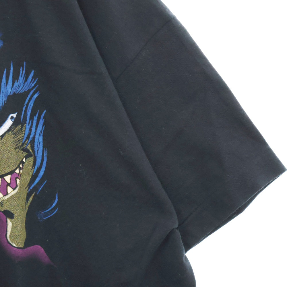 VINTAGE(ヴィンテージ) 90s CUTEY HONEY TEE キューティーハニ フロントプリント半袖Tシャツ カットソー ブラック