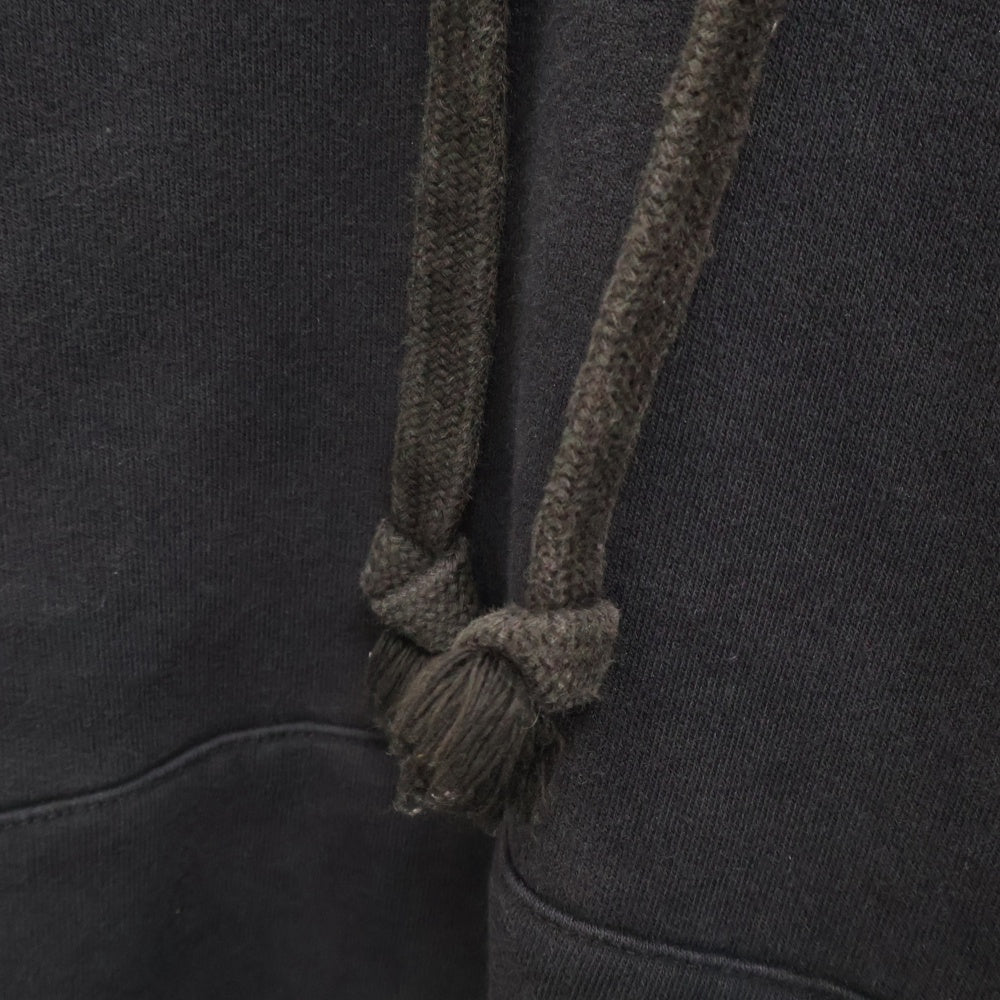 CHROME HEARTS(クロムハーツ) VERTICAL ARM LOGO HOODIE バーティカル アーム ロゴ フーディ プルオーバー スウェット パーカー ブラック