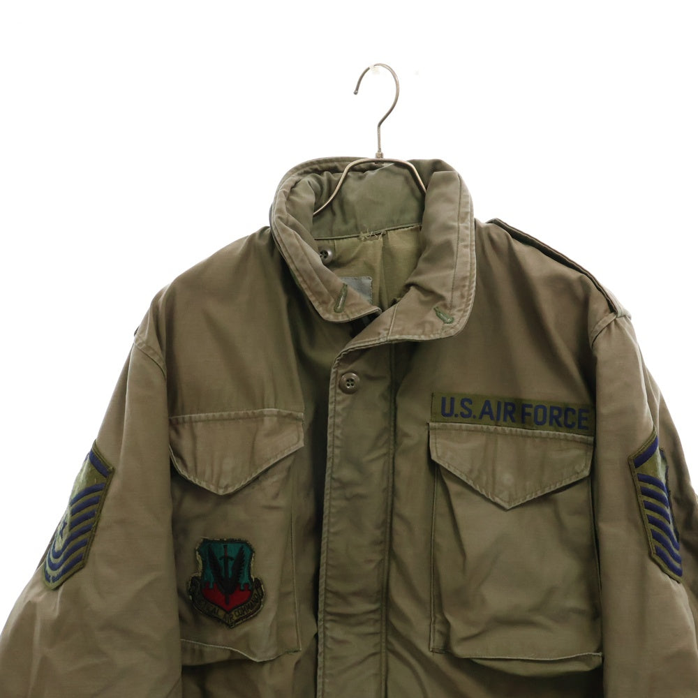 VINTAGE(ヴィンテージ) 70s US AIR FORCE M-65 フィールド ジャケット ミリタリーアウター カーキ