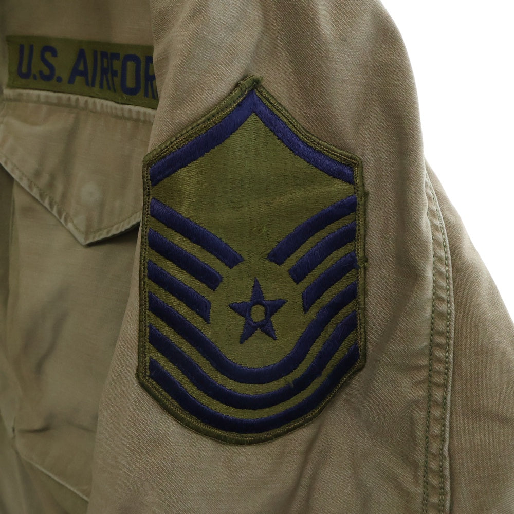 VINTAGE(ヴィンテージ) 70s US AIR FORCE M-65 フィールド ジャケット ミリタリーアウター カーキ