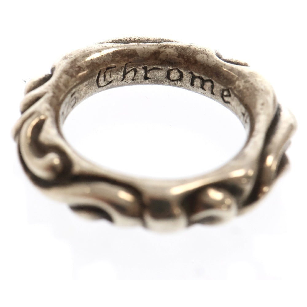 CHROME HEARTS(クロムハーツ) SCRL BAND スクロールバンド リング シルバー BCA351